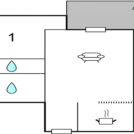 شقة One-bedroom In